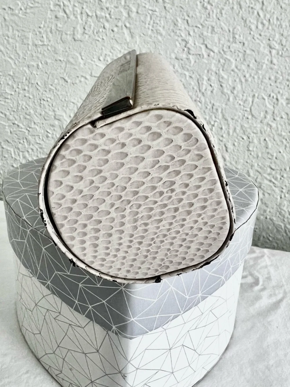Jimmy Choo Snakeskin glasses case